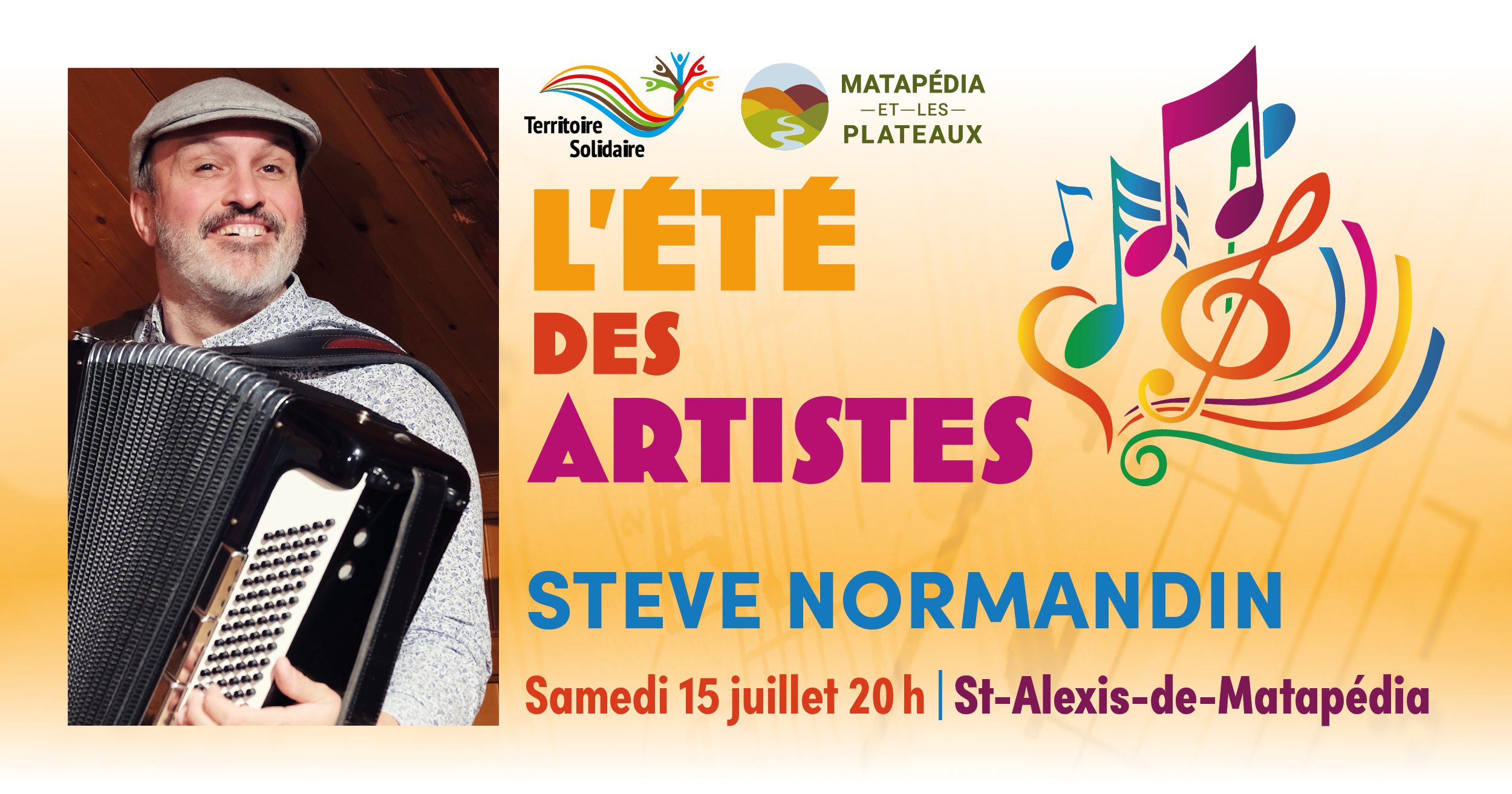 Steve Normandin | Été des Artistes