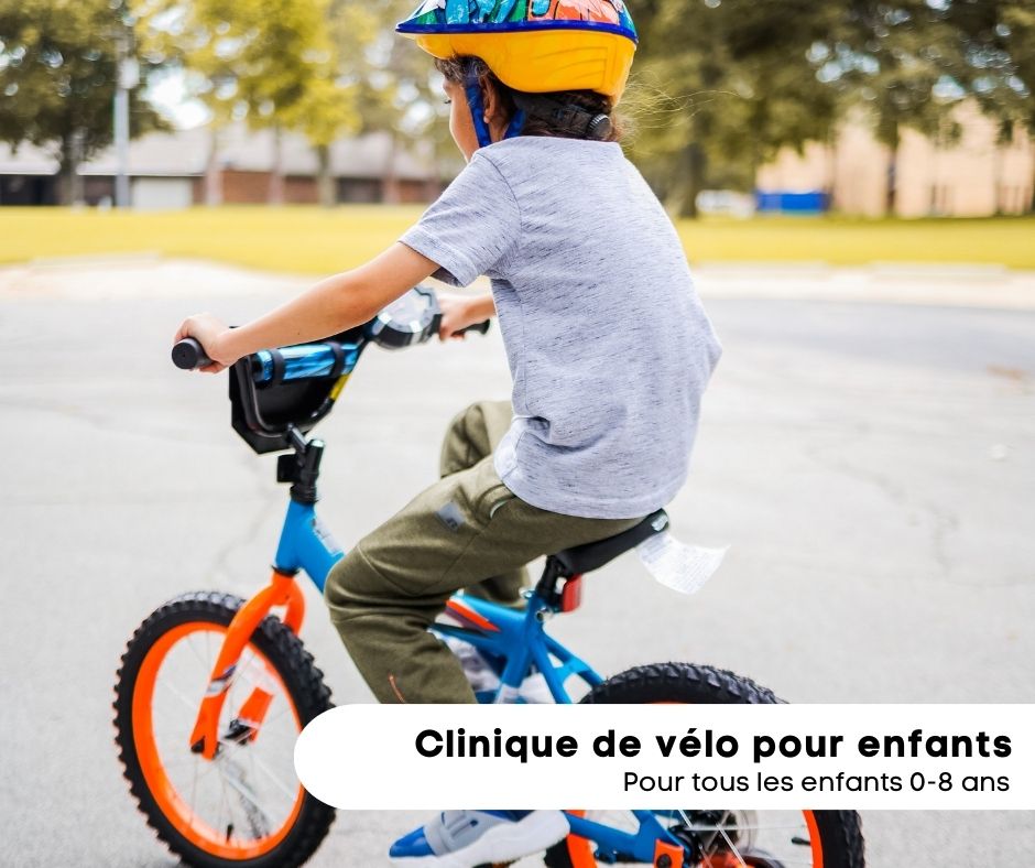 Clinique de vélos pour enfants