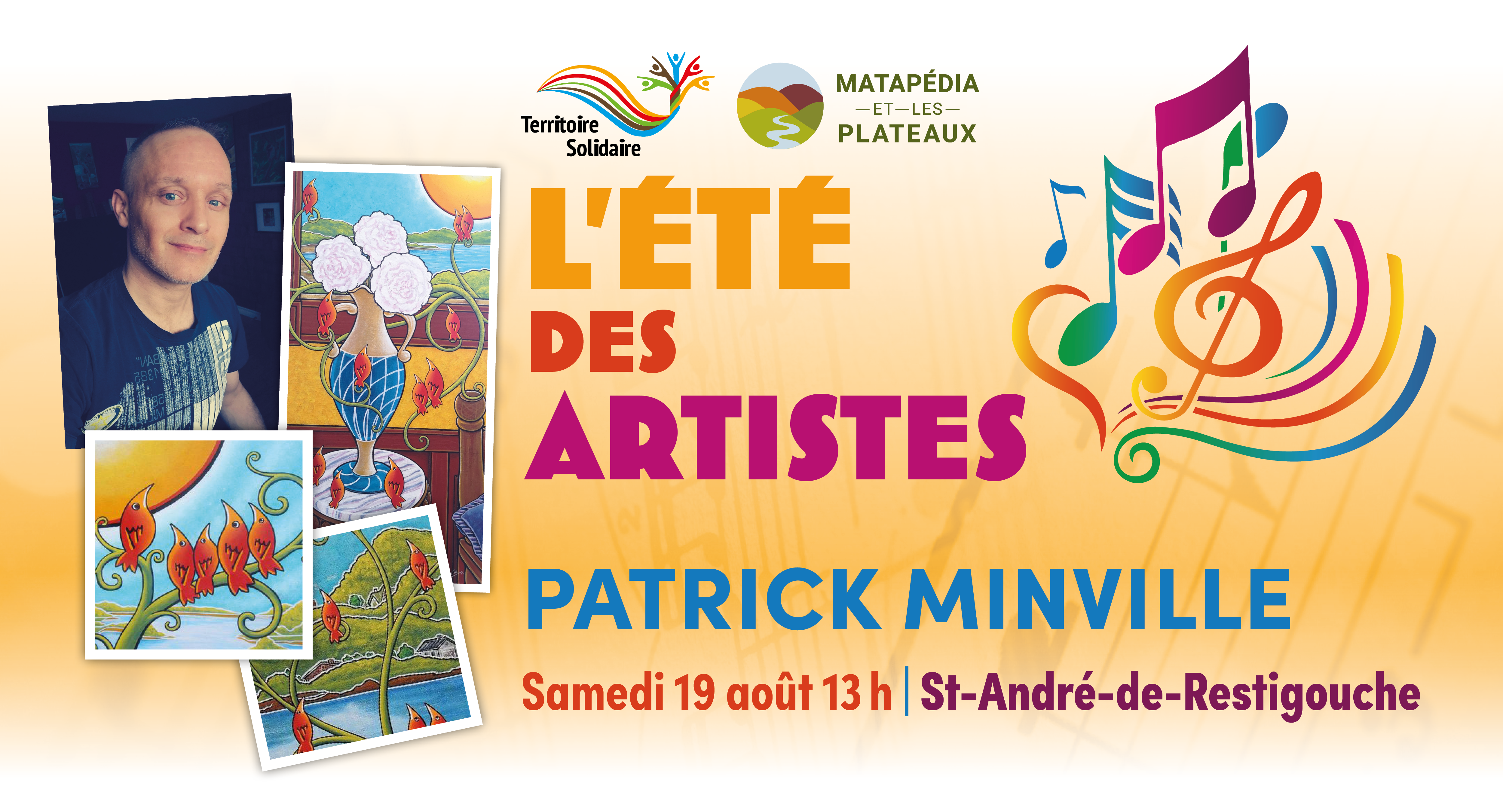 Patrick Minville | Été des Artistes