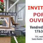 Portes ouvertes | Gîte et café Chez Marie-Louise