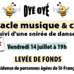 Spectacle levée de fonds