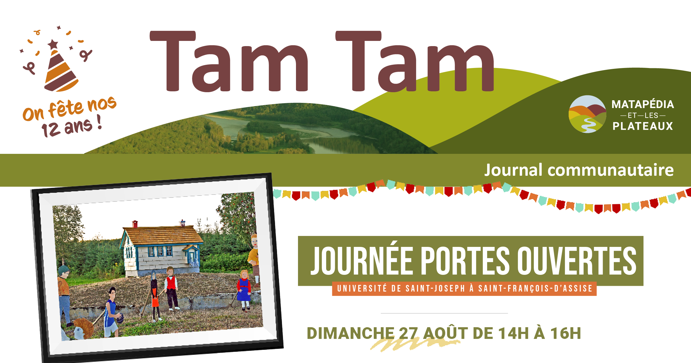 Journée porte ouverte / 12 ans du journal Tam Tam