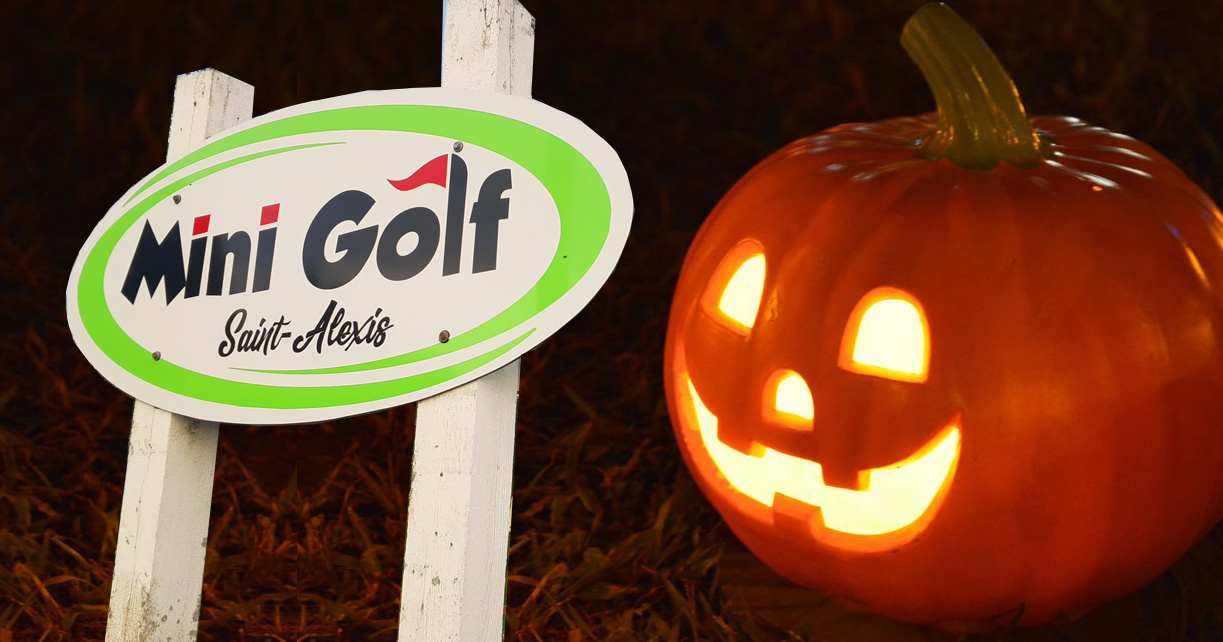 Mini-golf lumineux - Spécial Halloween !