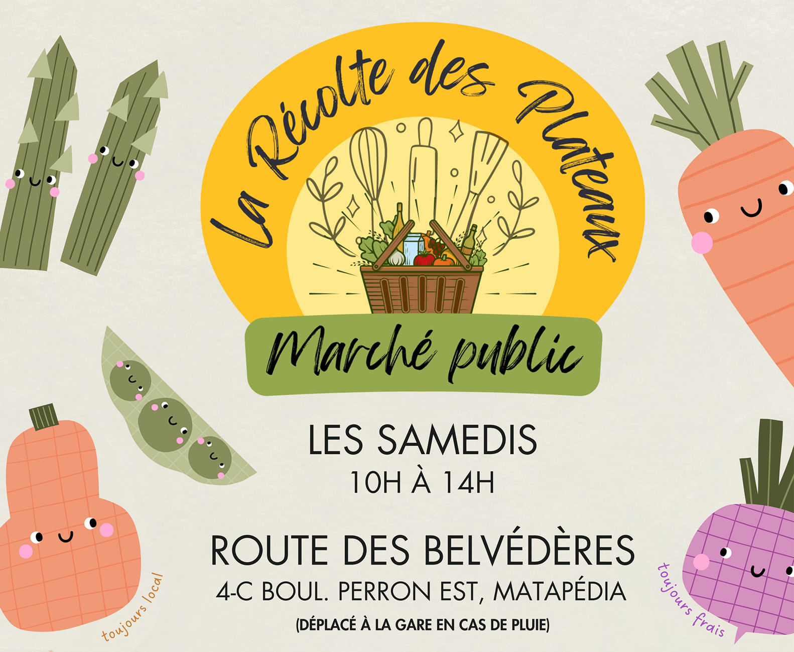 Marché Public La Récolte des Plateaux