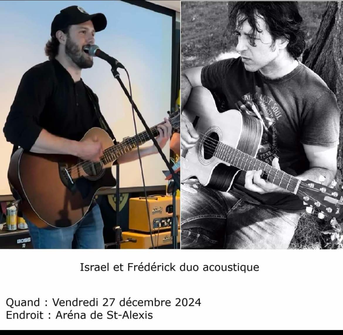 Israel & Frédéric en duo acoustique