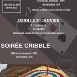 Tournoi de Poker et Cribble