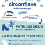 Patinage disco avec DJ Mike Lebrun