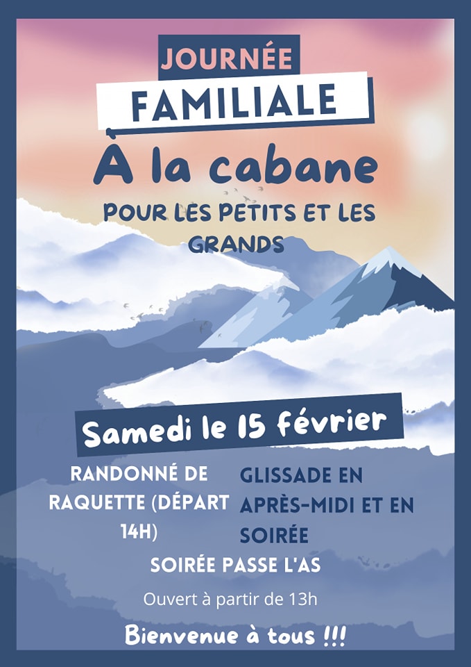 Journée familiale à la Cabane