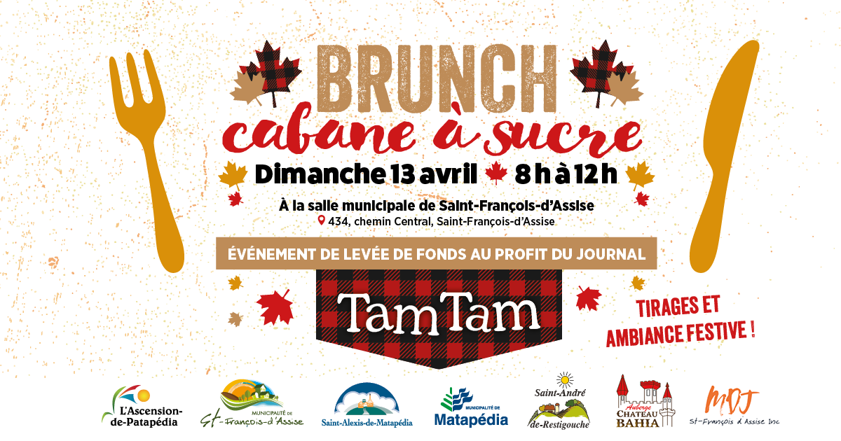 Brunch Cabane à sucre Tam Tam