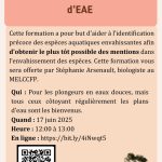 Formation sur l’identification d’EAE pour citoyens, plongeurs, et tous ceux qui côtoient les lacs et rivières