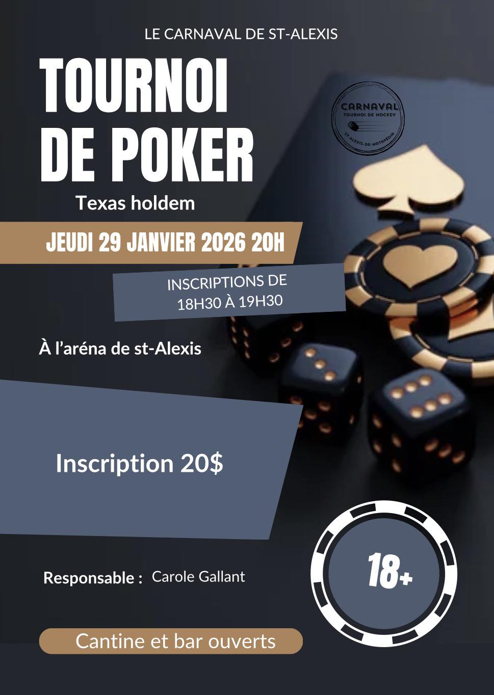 Tournoi Texas Holdem