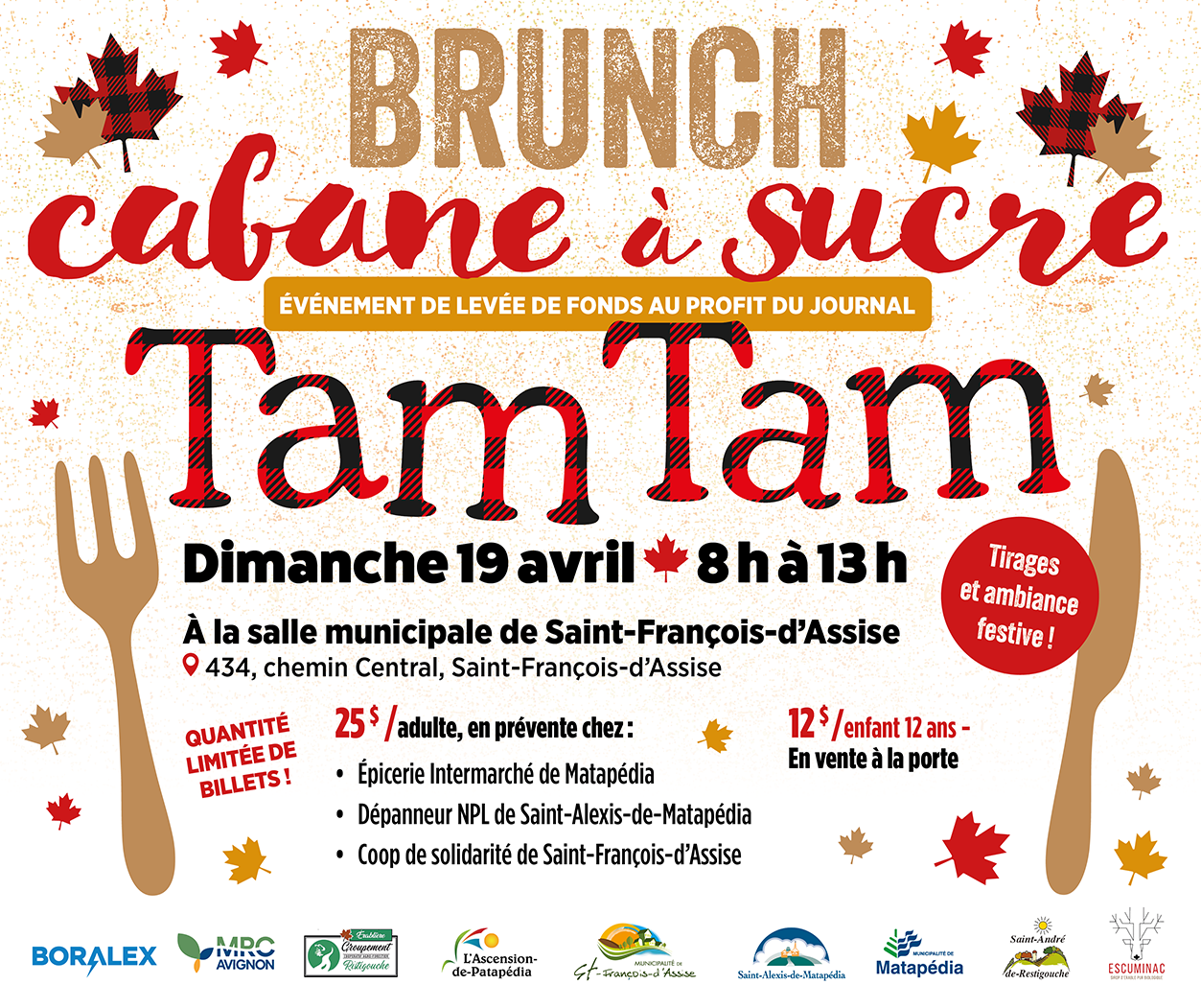 Brunch « Cabane à sucre »
