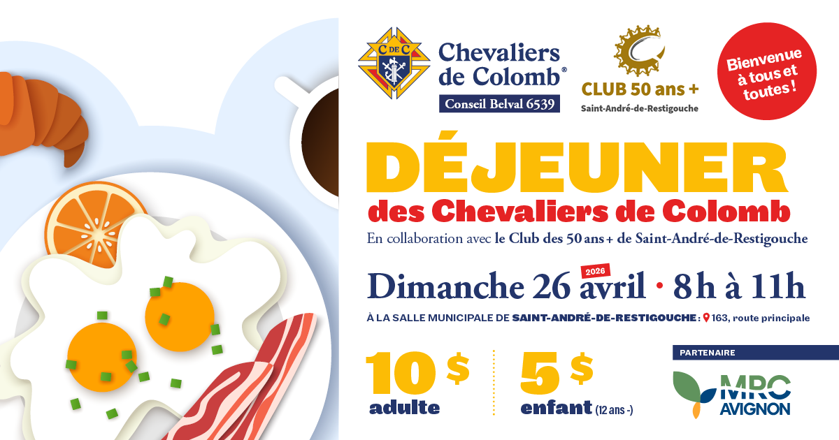 Déjeuner des Chevaliers de Colomb