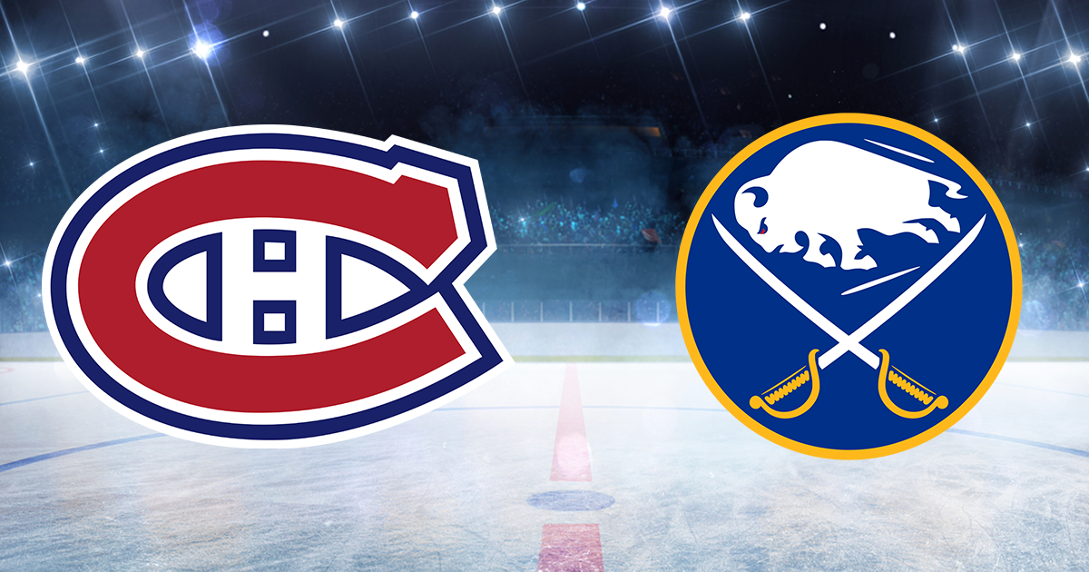 Les Canadiens de Montréal vs Les Sabres de Buffalo au Club Rustico