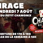 5 à 7 maïs et tirage de la chasse à l'as !