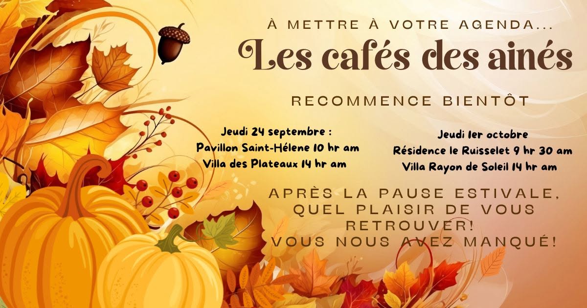 Café des aîné(e)s