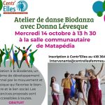 Atelier de danse “ Biodanza ” avec Donna Lévesque