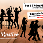 5 à 7 et cours de danse en ligne